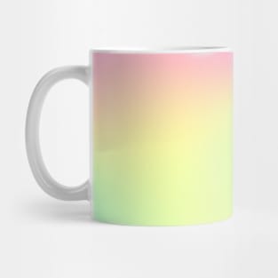 Rainbow Colors Abstract Blurry Gradient Ombre Soft Tie Dye Look Mug